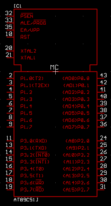 Mikrocontroller AT89C51 und AT89S8252 von Atmel